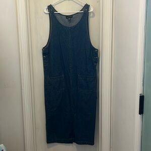 Boston classics vintage long denim dress